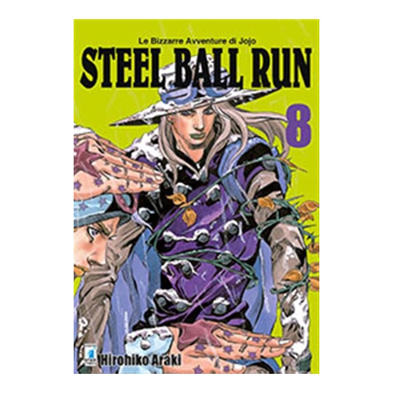 STAR COMICS - LE BIZZARRE AVVENTURE DI JOJO - STEEL BALL RUN 8