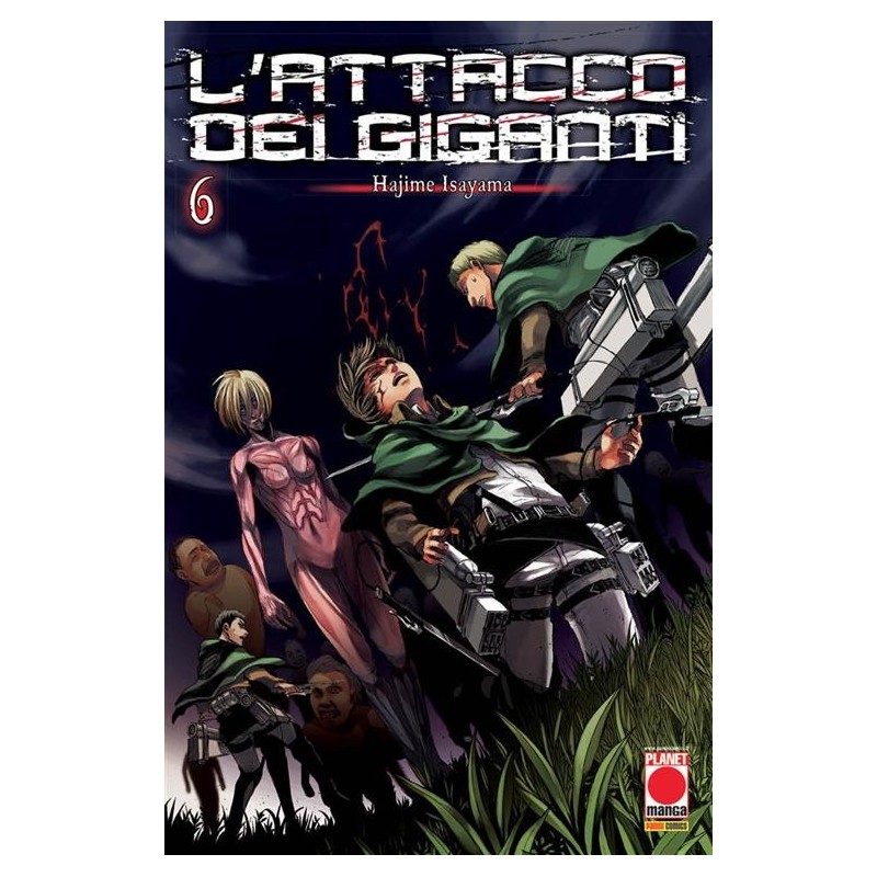 PANINI COMICS - L'ATTACCO DEI GIGANTI 6 PANINI COMICS - L'ATTACCO DEI GIGANTI 6