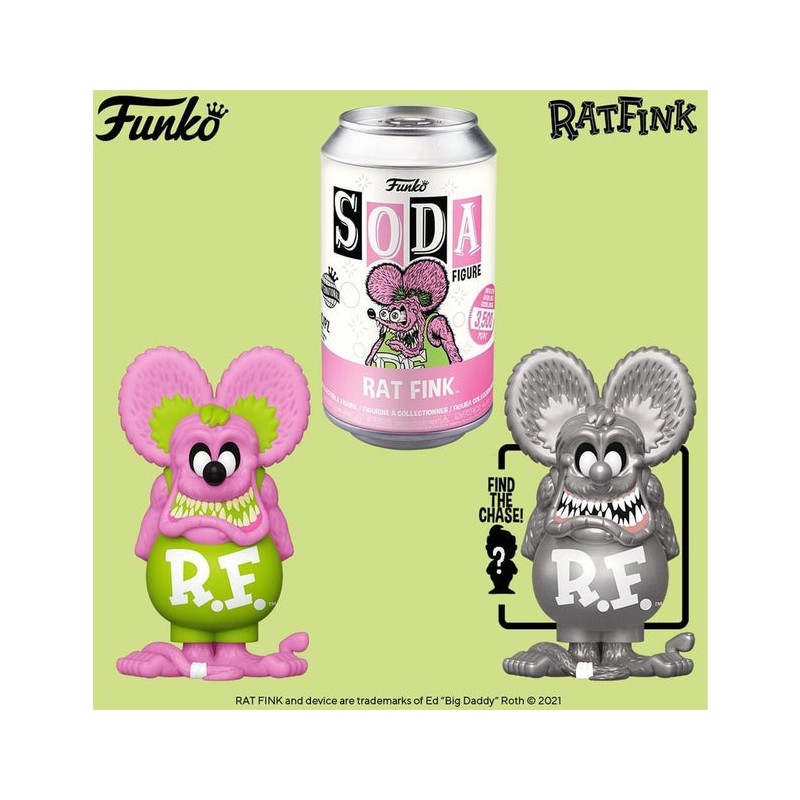 Vinyl SODA International - Rat Fink w/chase