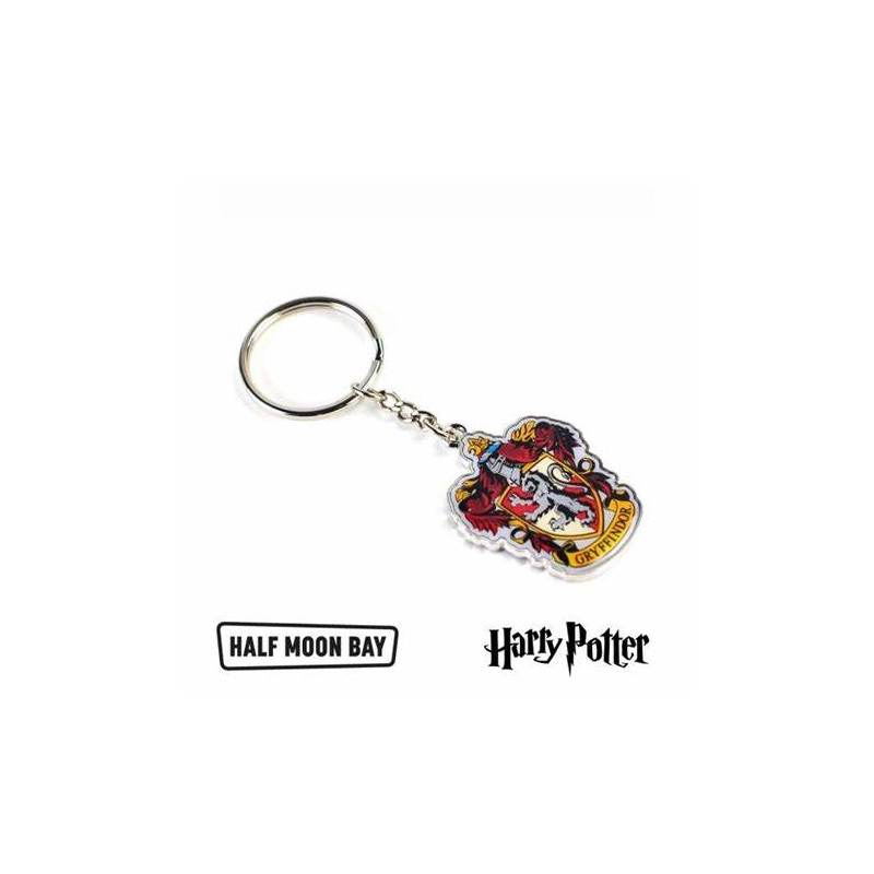 HALF MOON BAY - HARRY POTTER - KEYRING (HEADER) - HARRY POTTER (GRYFFINDOR CREST)