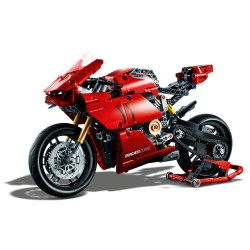 LEGO Technic 42107 Ducati Panigale V4 R, Maqueta de Moto de Juguete