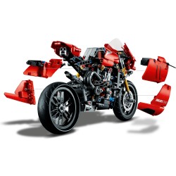 LEGO Technic 42107 Ducati Panigale V4 R, Maqueta de Moto de Juguete