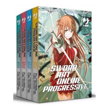 JPOP - SWORD ART ONLINE - PROGRESSIVE BOX 1 (VOL. 1-4)