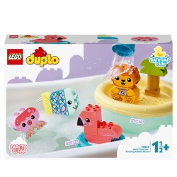 LEGO 10966 DUPLO Diversión en el Baño  Isla de los Animales Flotante Set