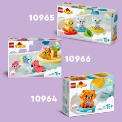 LEGO 10966 DUPLO Diversión en el Baño  Isla de los Animales Flotante Set