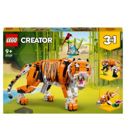 LEGO Creator 3in1 Majestic Tiger Building Set 31129