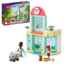 LEGO Friends 41695 La Clinique Vétérinaire, Set pour Enfants +4 ans