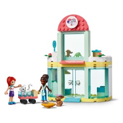 LEGO Friends 41695 La Clinique Vétérinaire, Set pour Enfants +4 ans