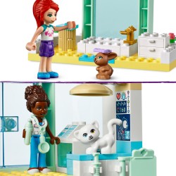 LEGO Friends 41695 La Clinique Vétérinaire, Set pour Enfants +4 ans