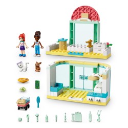 LEGO Friends 41695 La Clinique Vétérinaire, Set pour Enfants +4 ans