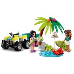 LEGO 41697 Friends Vehículo de Salvamento de Tortugas, Juguete para Niños y Niñas