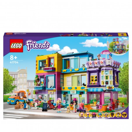 LEGO 41704 Friends Edificio de la Calle Principal Juguete de Construcción