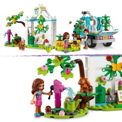 LEGO Friends 41707 Le Camion Planteur d’arbres, Jouet Voiture