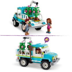 LEGO Friends 41707 Le Camion Planteur d’arbres, Jouet Voiture