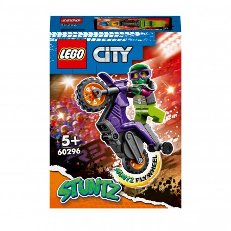 LEGO City 60296 La Moto De Cascade Roue Arrière