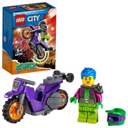 LEGO City 60296 La Moto De Cascade Roue Arrière