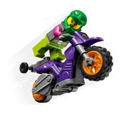 LEGO City Stuntz Wheelie Stunt Bike Toy Set 60296