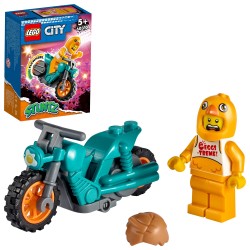 LEGO City 60310 Stuntz Moto Acrobática  Pollo, Set con Moto de Juguete