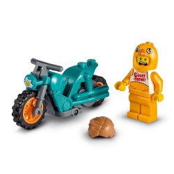 LEGO City 60310 Stuntz Moto Acrobática  Pollo, Set con Moto de Juguete