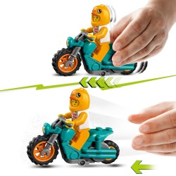 LEGO City 60310 Stuntz Moto Acrobática  Pollo, Set con Moto de Juguete
