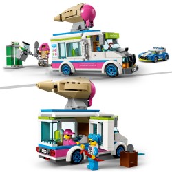 LEGO City 60314 La Course-Poursuite du Camion de Glaces