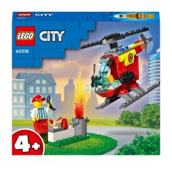 LEGO City Fire 60318 L’Hélicoptère des Pompiers