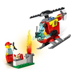 LEGO City Fire 60318 L’Hélicoptère des Pompiers