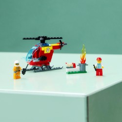 LEGO City Fire Helicopter Toy for Kids Age 4+ 60318