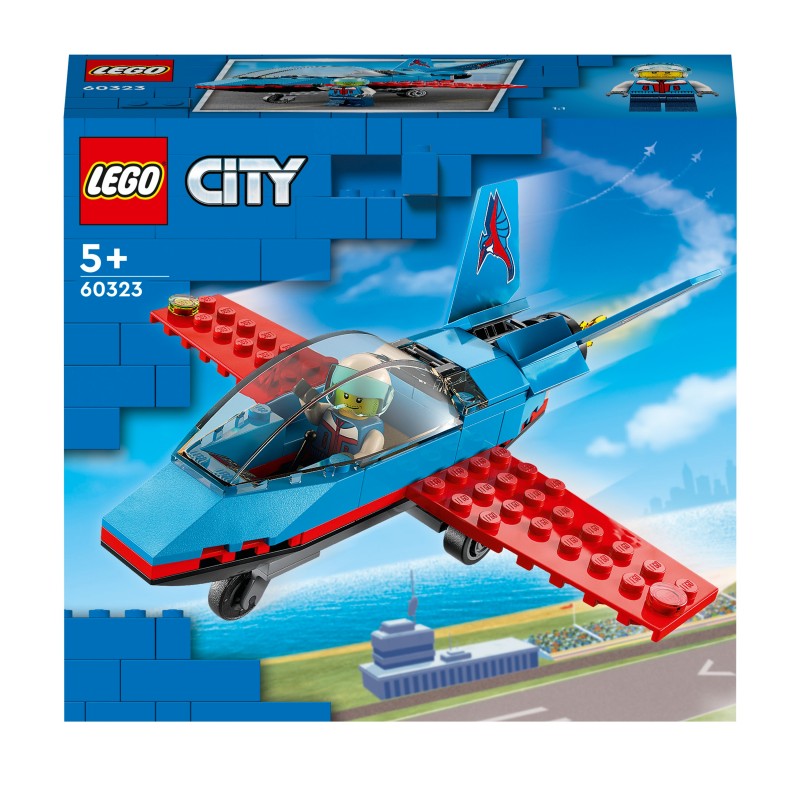 LEGO City Great Vehicles Stunt Plane Toy 60323