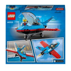 LEGO 60323 City Avión Acrobático, Juguete para Niños Preescolares