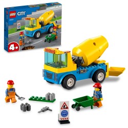LEGO 60325 City Camión Hormigonera, Juguete de Construcción