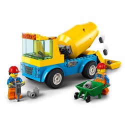 LEGO City Cement Mixer Truck Construction Set 60325