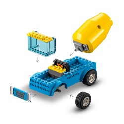 LEGO City 60325 Le Camion Bétonnière Jouet de Construction