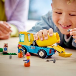 LEGO City 60325 Le Camion Bétonnière Jouet de Construction