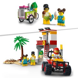 LEGO City Beach Lifeguard Station Set 60328