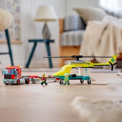 LEGO Reddingshelikopter transport
