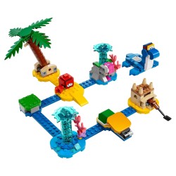 LEGO Super Mario 71398 Ensemble d’Extension Le Bord de Mer de Dorrie