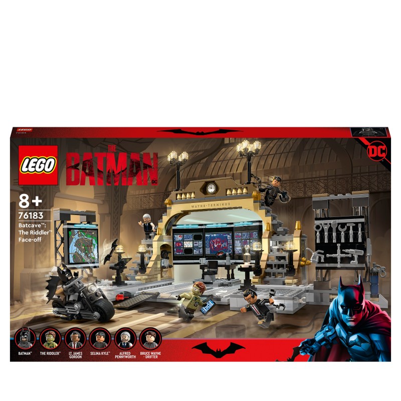 Lego Dc Batman Batcave The Riddler Face Off Set 761