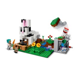 LEGO Minecraft 21181 Le Ranch Lapin Set de Construction