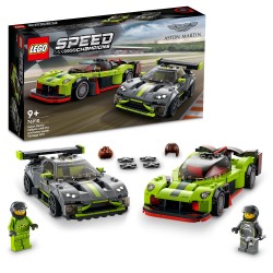 LEGO Aston Martin Valkyrie AMR Pro e Aston Martin Vantage GT3