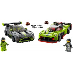 LEGO Aston Martin Valkyrie AMR Pro e Aston Martin Vantage GT3