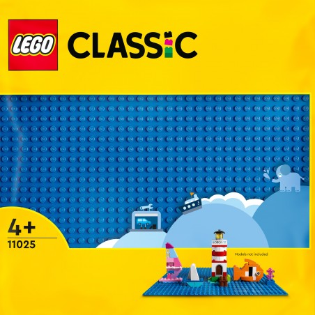 LEGO Classic Blauwe bouwplaat 32x32 Bord 11025 Blokken