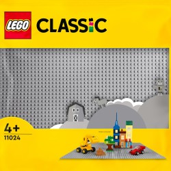 LEGO 11024 Classic Base Gris, Tablero de Construcción de 32x32