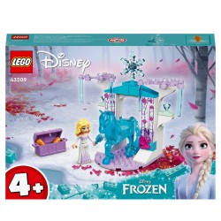 LEGO 43209 Disney Elsa y el Establo de Hielo de Nokk, Set de Frozen