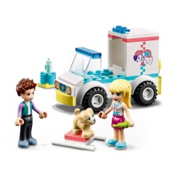 LEGO Friends 41694 L'Ambulance de la Clinique Vétérinaire