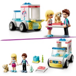 LEGO Friends 41694 L'Ambulance de la Clinique Vétérinaire