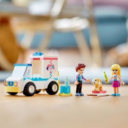 LEGO Friends 41694 L'Ambulance de la Clinique Vétérinaire