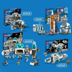LEGO City Lunar Research Base Space Set 60350