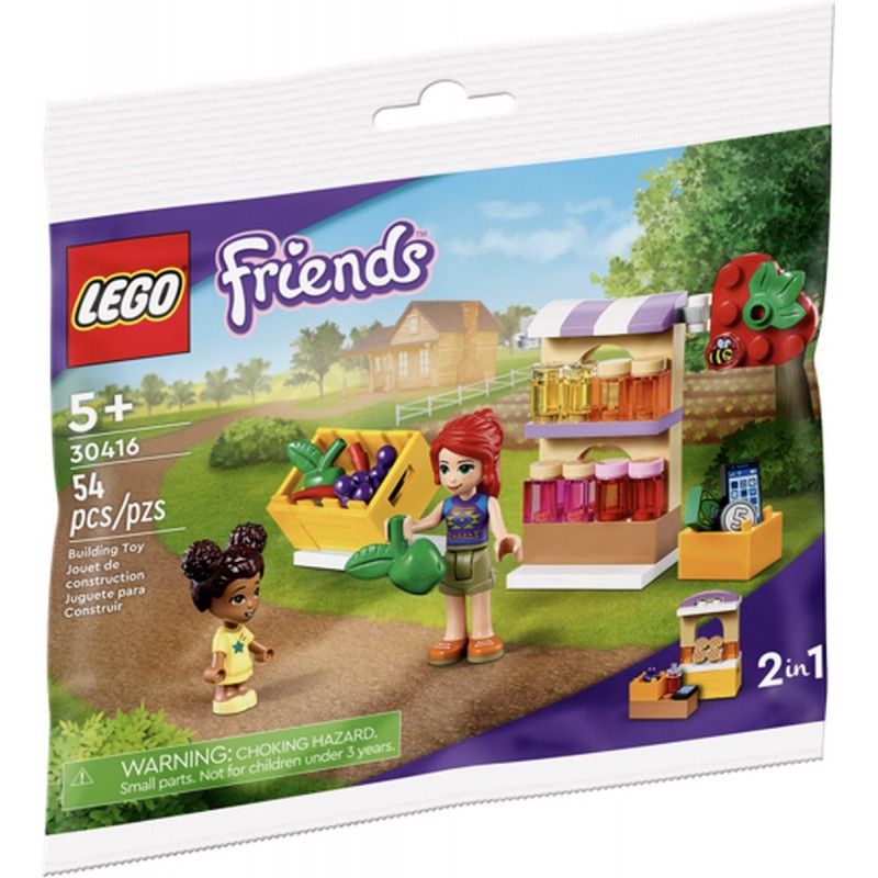 LEGO Friends - Polybag 30416 - La Bancarella del Mercato