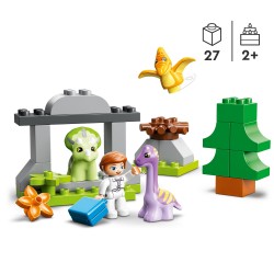 LEGO 10938 DUPLO Jurassic Park Guardería de los Dinosaurios de Juguete